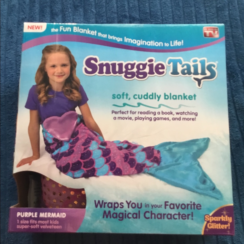 New in box Snuggie Tails  Mermaid posh